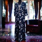 Women's Holiday Long Sleeve Beach Kaftan Dress