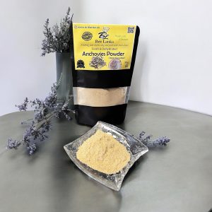 Ceylon Washed & Clean Dehydrated Hand-Ground Anchovies Powder | Fresh Natural Seasoning 50g