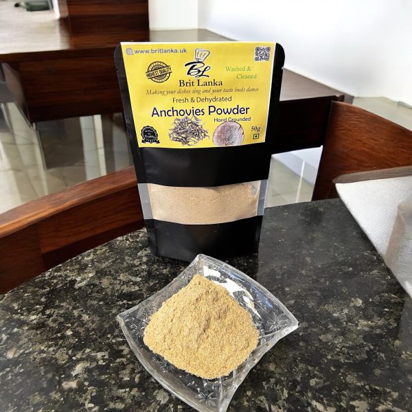 Ceylon Washed & Clean Dehydrated Hand-Ground Anchovies Powder | Fresh Natural Seasoning 50g - Image 6
