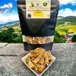 Dehydrated Ceylon baby jackfruit polos in 100g packaging, 100% natural vegan curry