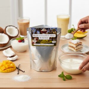 Ceylon Natural Coconut Milk Powder Premium, Quality  No Preservatives ￼300g