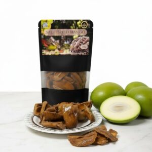 Ceylon Sun Dried Salt raw mango/ambulo/ambula (Uppu Manga) PremiumQuality ￼150g