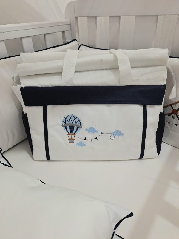 Luxury Handmade 25PCS Nursery Crib Cotton Bedding Sets Collection Size 80x140 CM - Image 3