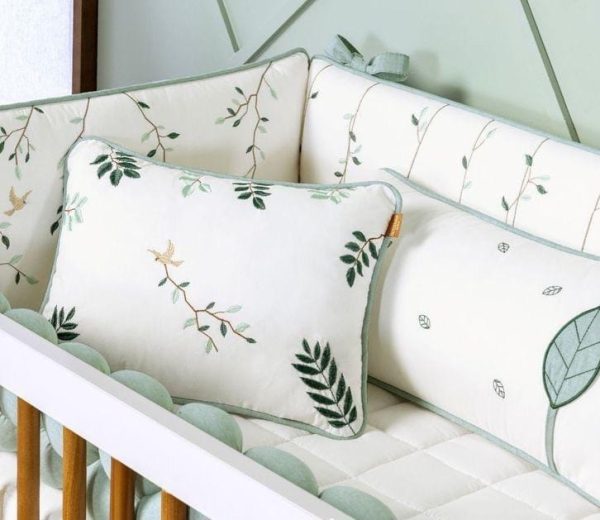 Luxury Handmade 25PCS Nursery Crib Cotton Bedding Sets Collection Size 80x140 CM - Image 9