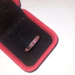 Handmade 925 silver ring with a 75-point natural pink sapphire