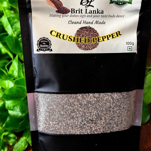 Crushed Ceylon Black Pepper Great  A Take the Taste Test wash&Clean&Dried 100g - Image 4