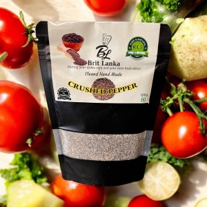 Crushed Ceylon Black Pepper Great  A Take the Taste Test wash&Clean&Dried 100g