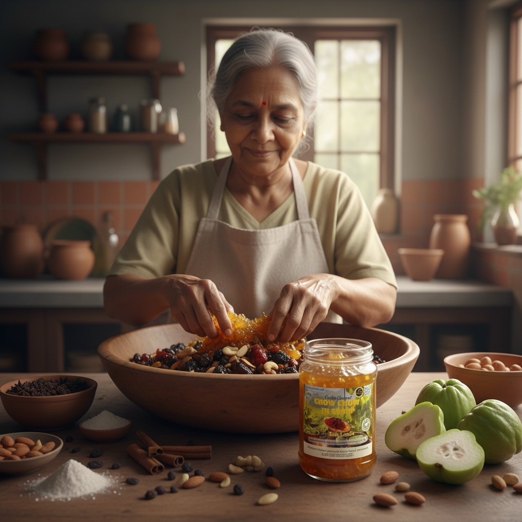 Ceylon Chopped Chow Chow Preserve in Syrup 100g - Image 3