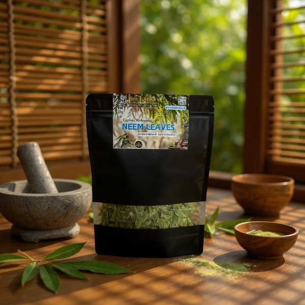 Hand Grind Dehydrated Neem Leaves  Neutral Ceylon Leaves (Kohomba Leaves) 25g - Image 2