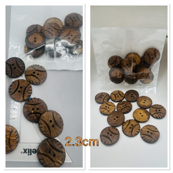 Coconut Shell Buttons