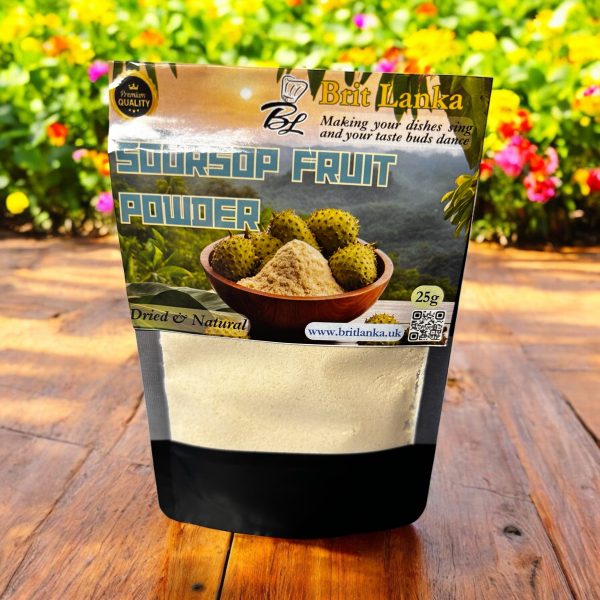 Dried Organic Soursop Fruit powder natural Ceylon Graviola Brazilian Paw Paw25g - Image 3