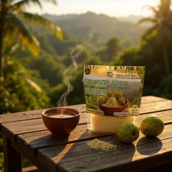 Dried Organic Soursop Fruit powder natural Ceylon Graviola Brazilian Paw Paw25g - Image 6