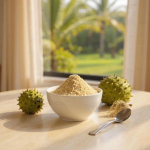 Dried Organic Soursop Fruit powder natural Ceylon Graviola Brazilian Paw Paw25g